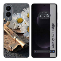Funda Silicona para Samsung Galaxy S25 Edge 5G diseño...