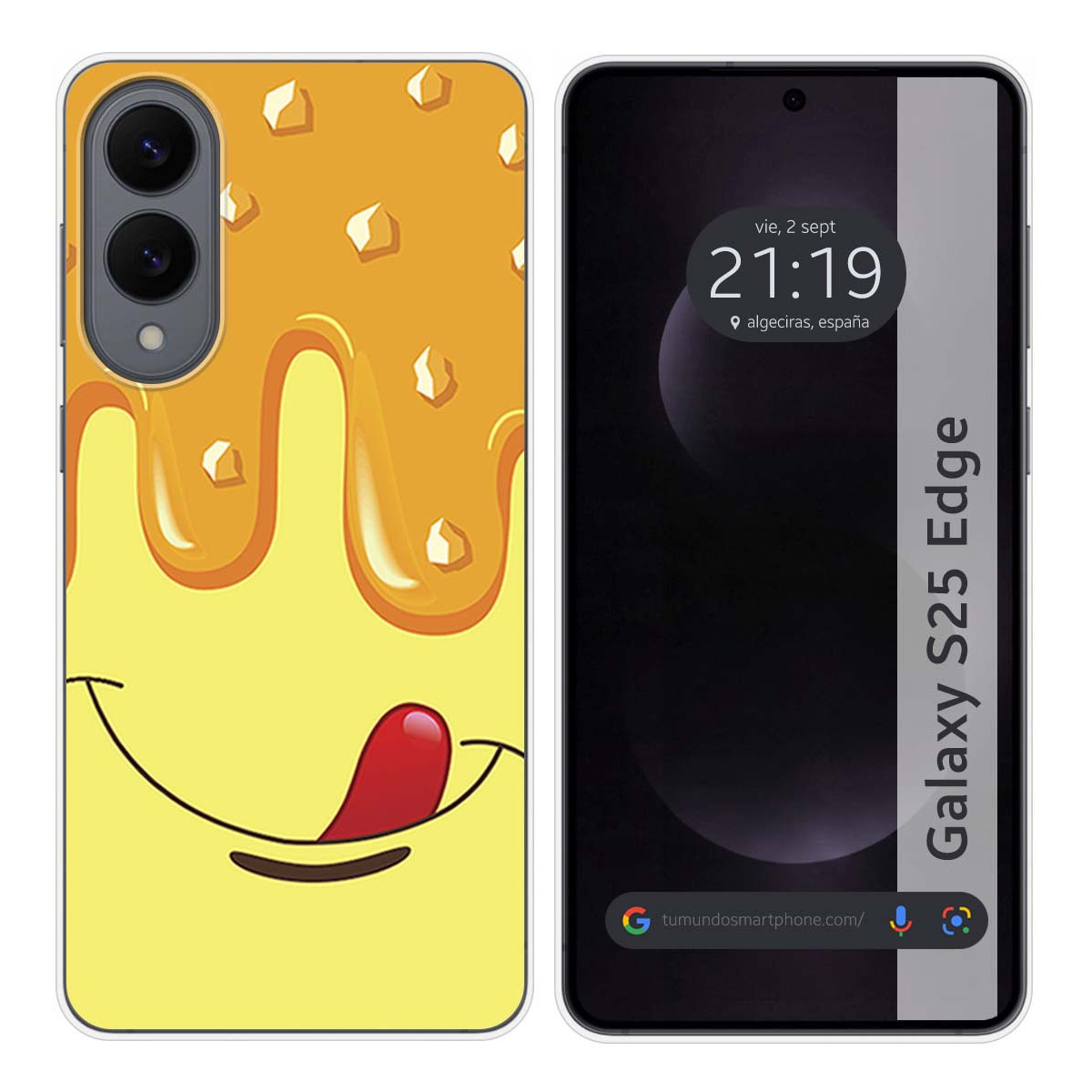 Funda Silicona para Samsung Galaxy S25 Edge 5G...