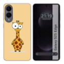 Funda Silicona para Samsung Galaxy S25 Edge 5G diseño Jirafa Dibujos