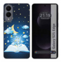 Funda Silicona para Samsung Galaxy S25 Edge 5G diseño Libro Cuentos Dibujos