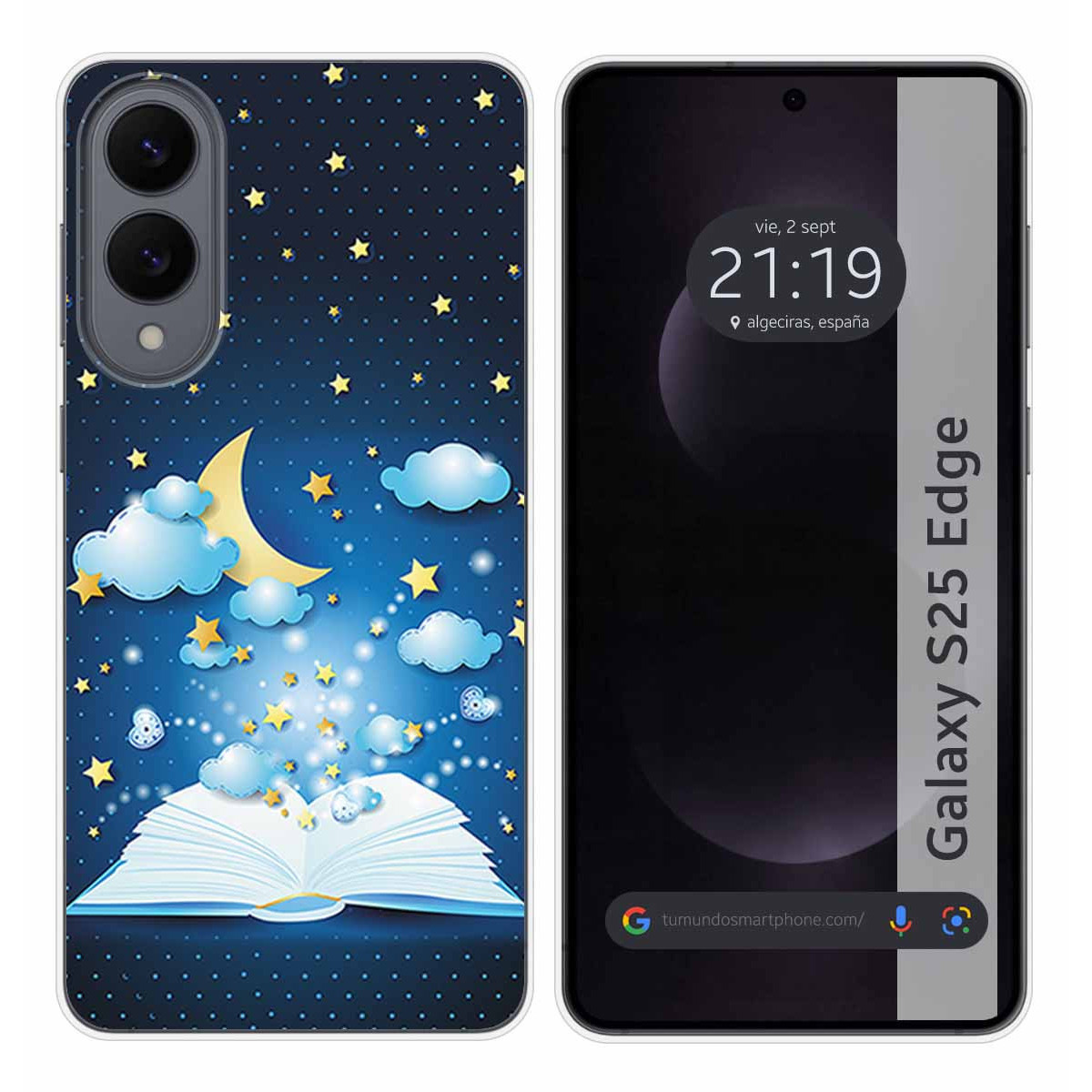 Funda Silicona para Samsung Galaxy S25 Edge 5G...