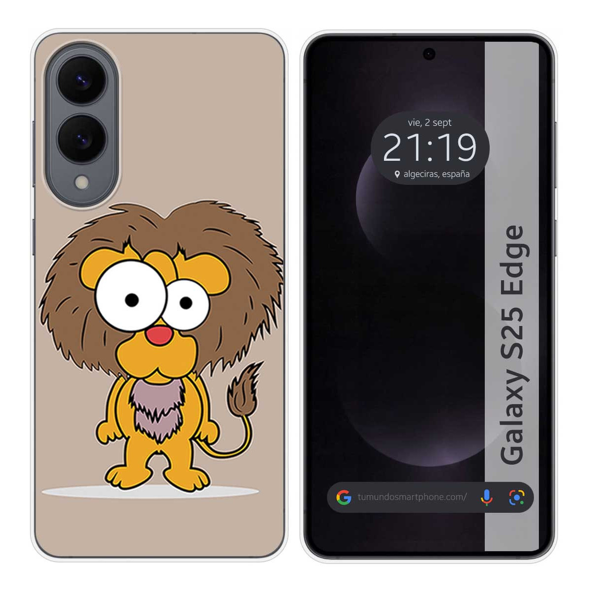 Funda Silicona para Samsung Galaxy S25 Edge 5G...