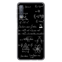 Funda Gel Tpu para Samsung Galaxy A7 (2018) Diseño Formulas Dibujos
