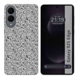 Funda Silicona para Samsung Galaxy S25 Edge 5G diseño...