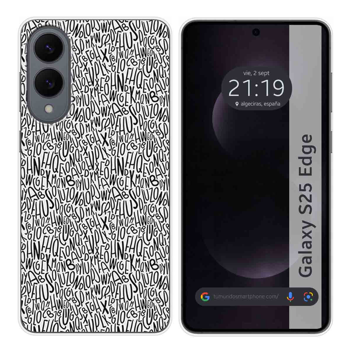 Funda Silicona para Samsung Galaxy S25 Edge 5G...