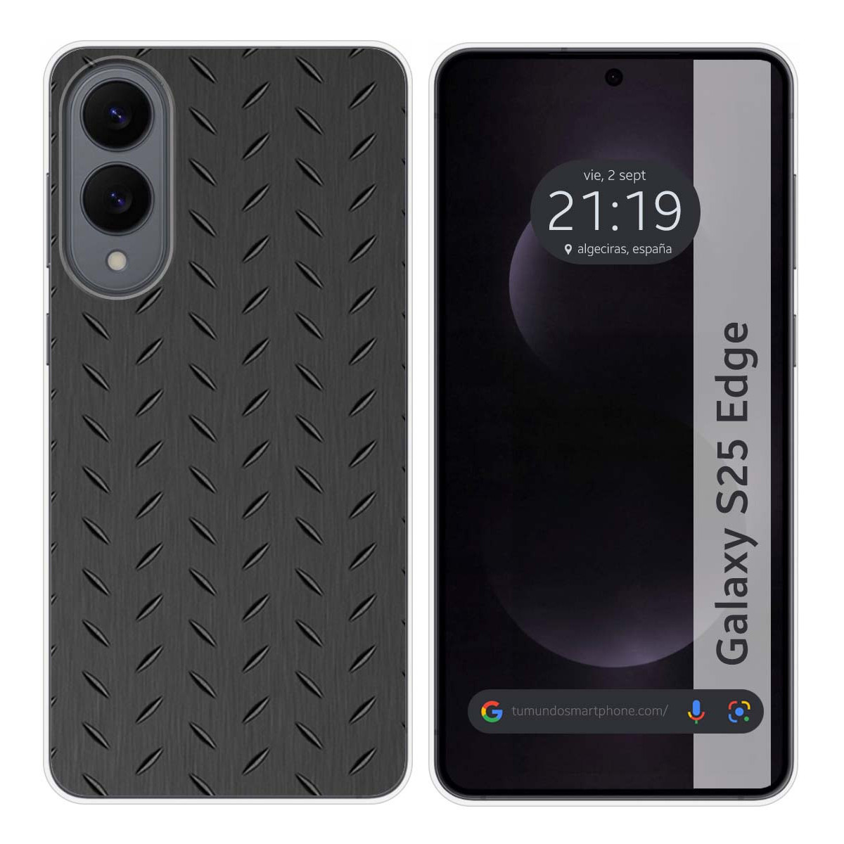 Funda Silicona para Samsung Galaxy S25 Edge 5G...