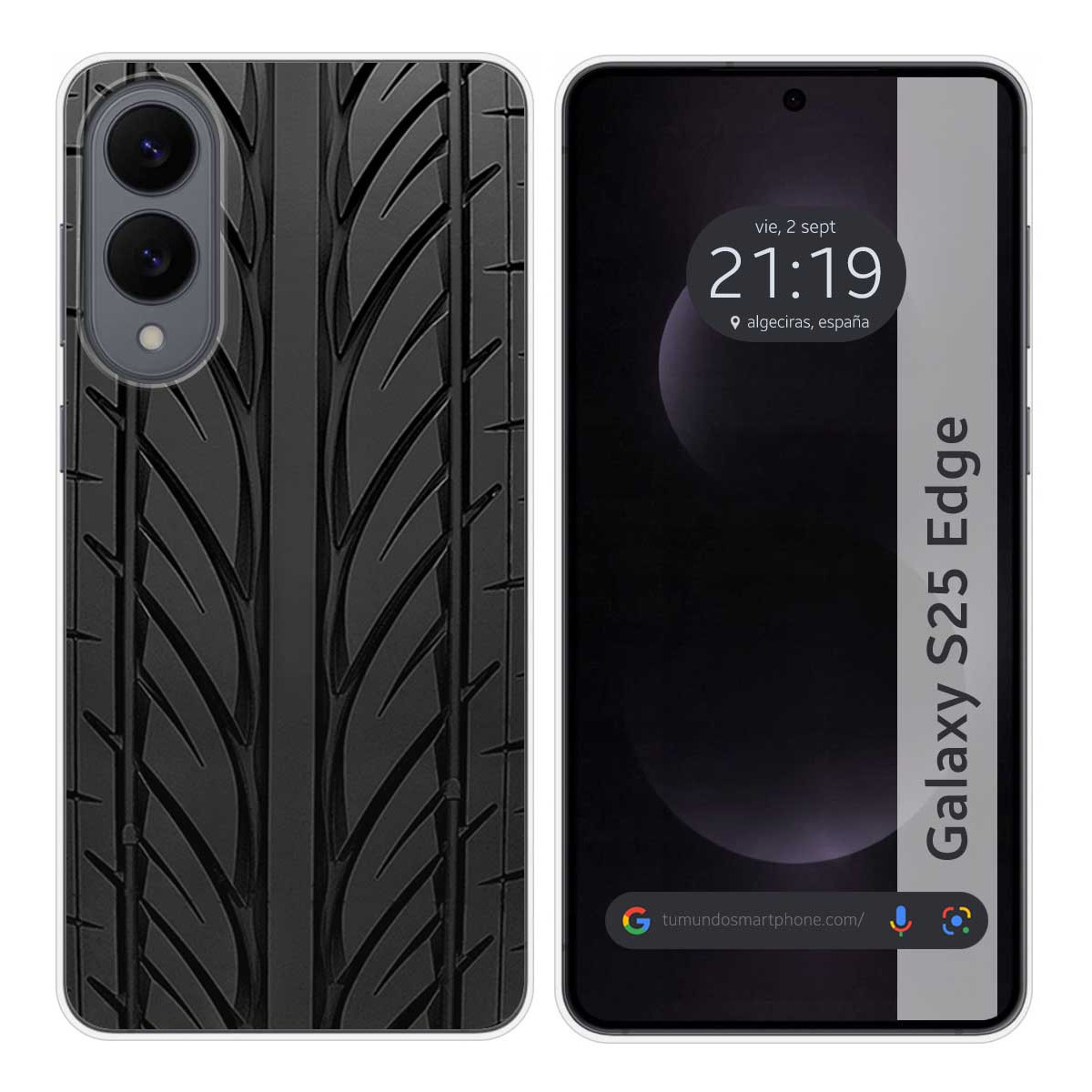 Funda Silicona para Samsung Galaxy S25 Edge 5G...