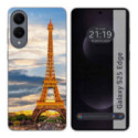 Funda Silicona para Samsung Galaxy S25 Edge 5G diseño Paris Dibujos