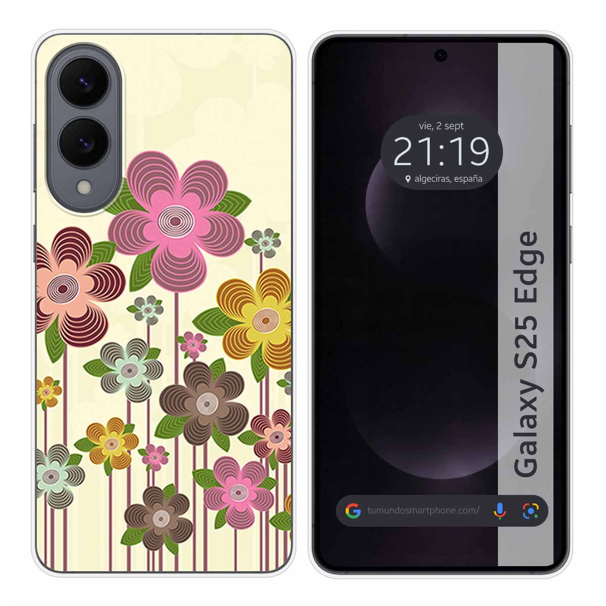 Funda Silicona para Samsung Galaxy S25 Edge 5G...