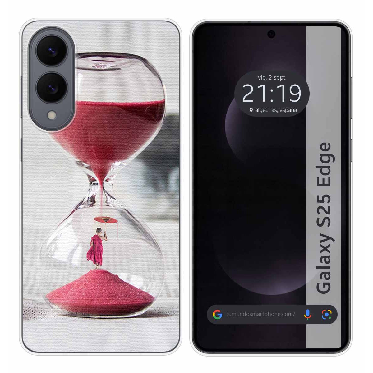 Funda Silicona para Samsung Galaxy S25 Edge 5G...