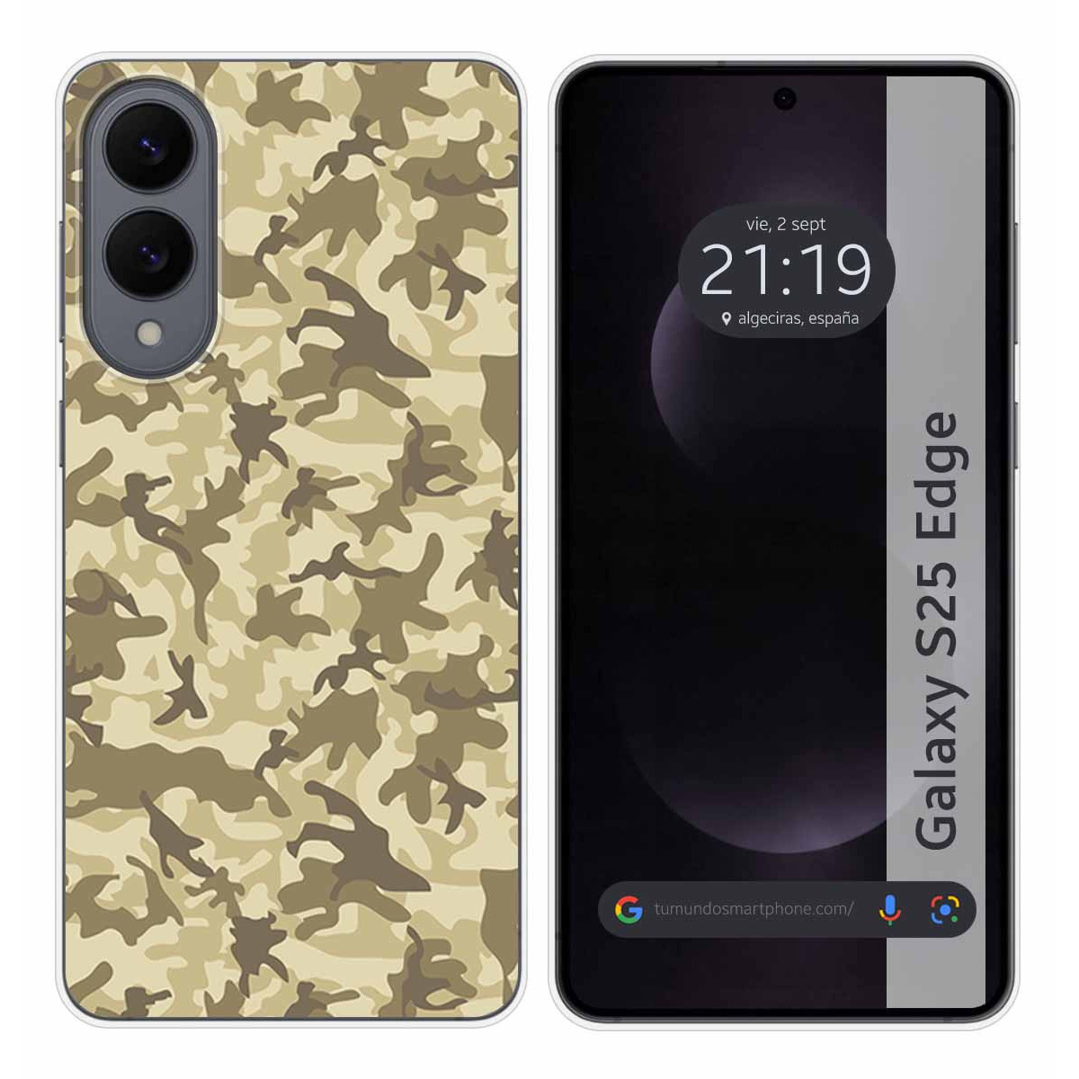 Funda Silicona para Samsung Galaxy S25 Edge 5G...