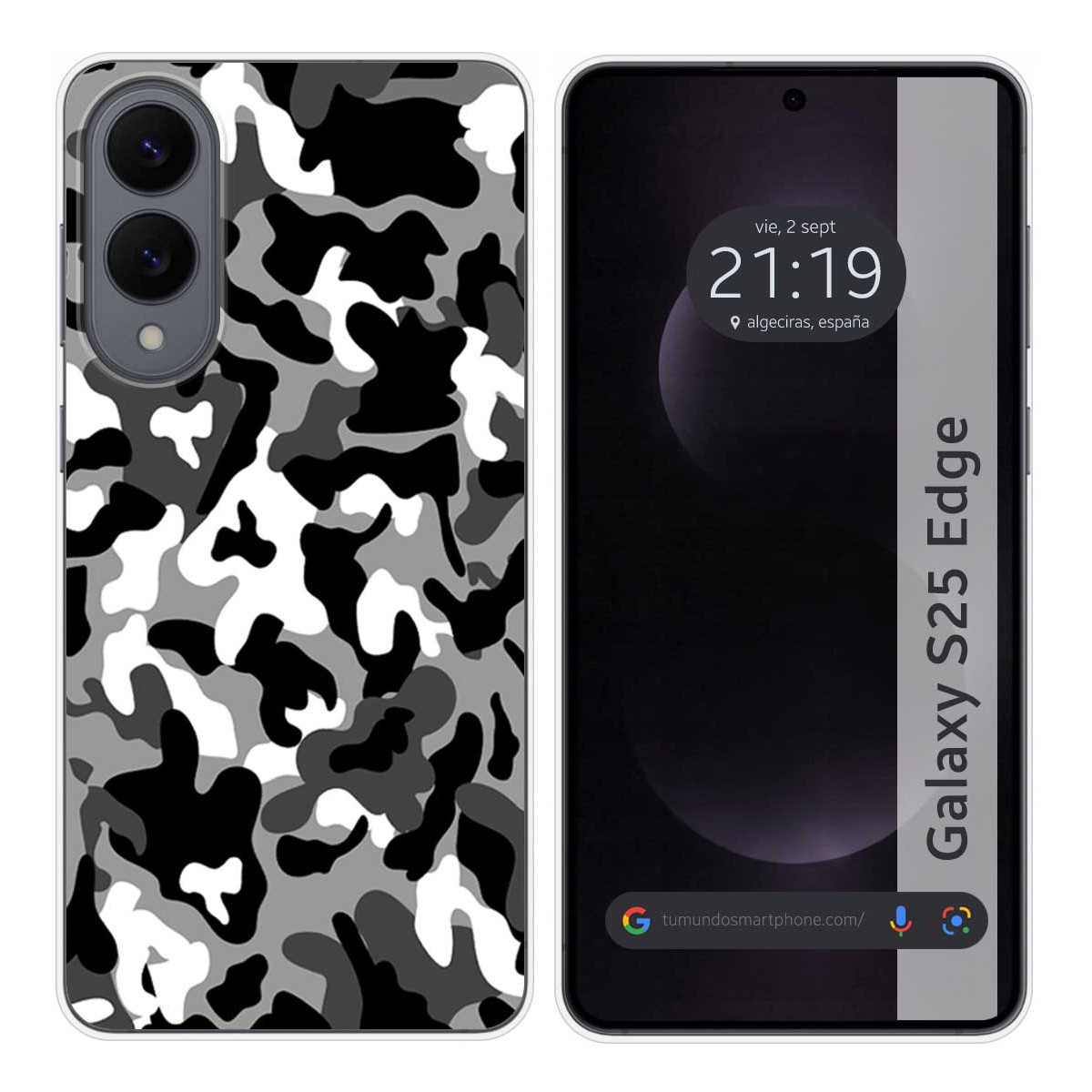 Funda Silicona para Samsung Galaxy S25 Edge 5G...