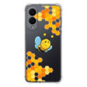 Funda Silicona Antigolpes para Samsung Galaxy S25 Edge 5G diseño Abeja Dibujos