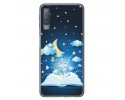 Funda Gel Tpu para Samsung Galaxy A7 (2018) Diseño Libro Cuentos Dibujos