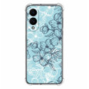 Funda Silicona Antigolpes para Samsung Galaxy S25 Edge 5G diseño Flores 03 Dibujos