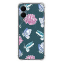 Funda Silicona Antigolpes para Samsung Galaxy S25 Edge 5G diseño Flores 10 Dibujos