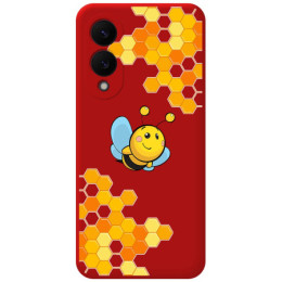 Funda Silicona Líquida Roja para Samsung Galaxy S25 Edge...