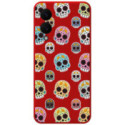 Funda Silicona Líquida Roja para Samsung Galaxy S25 Edge 5G diseño Catrina Dibujos