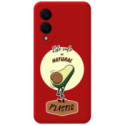 Funda Silicona Líquida Roja para Samsung Galaxy S25 Edge 5G diseño Culo Natural Dibujos