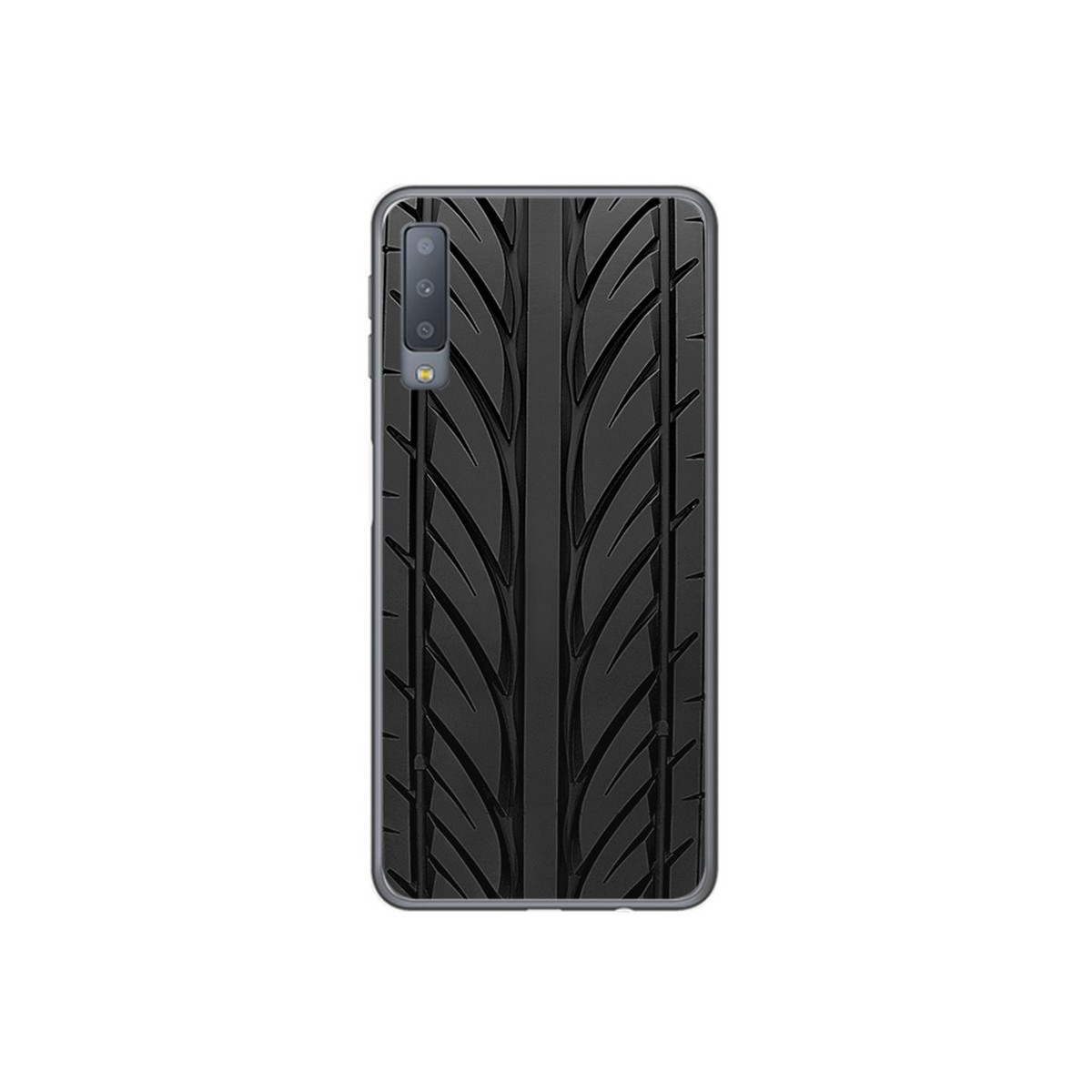 Funda Gel Tpu para Samsung Galaxy A7 (2018) Diseño Neumatico Dibujos