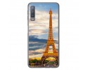 Funda Gel Tpu para Samsung Galaxy A7 (2018) Diseño Paris Dibujos