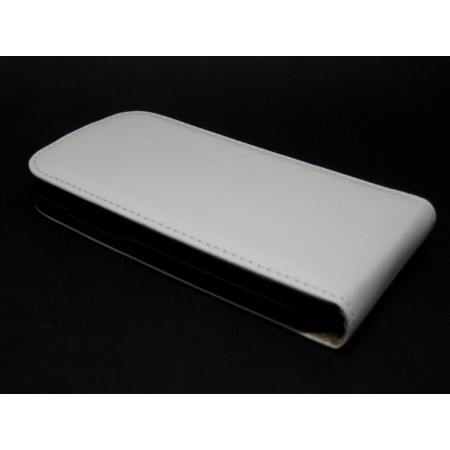 Funda Piel Premium Samsung Galaxy Ace 3 S7270 / S7272 / S7275 Blanca