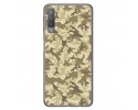 Funda Gel Tpu para Samsung Galaxy A7 (2018) Diseño Sand Camuflaje Dibujos