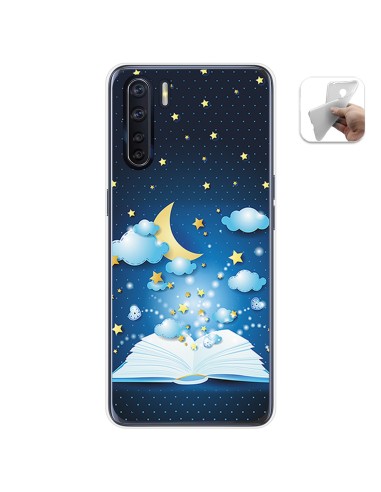 Funda Gel Tpu para Samsung Galaxy A7 (2018) Diseño Snow Camuflaje Dibujos