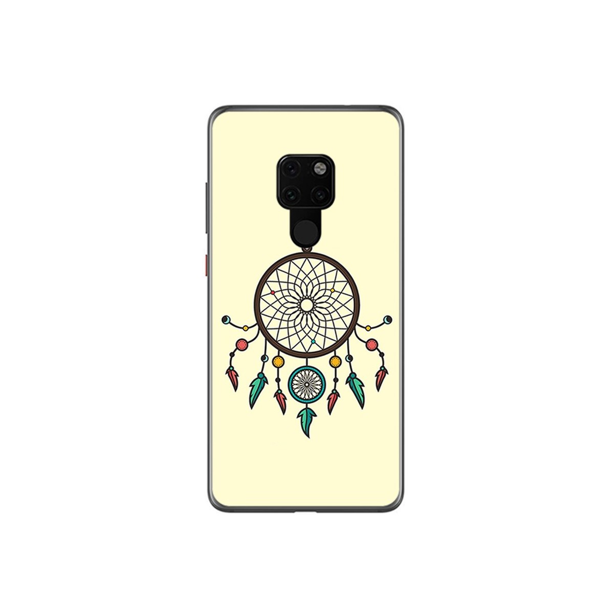 Funda Gel Tpu para Huawei Mate 20 Diseño Atrapasueños Dibujos