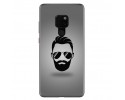 Funda Gel Tpu para Huawei Mate 20 Diseño Barba Dibujos