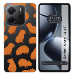 Funda Silicona Transparente para Xiaomi Redmi Note 14 4G...