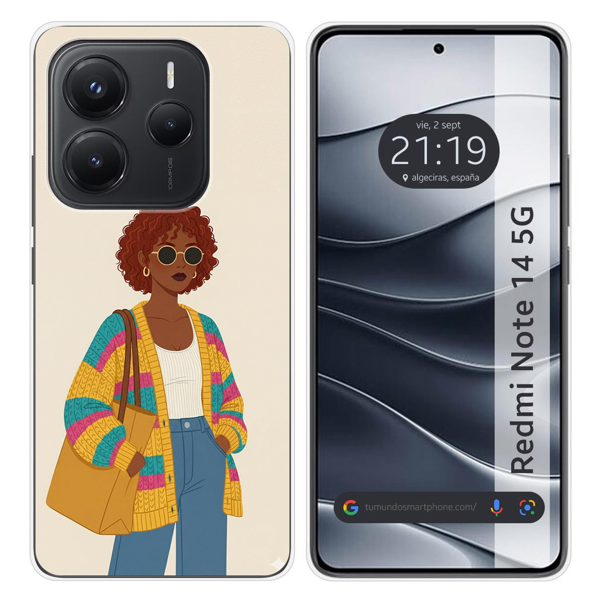 Funda Silicona para Xiaomi Redmi Note 14 5G...