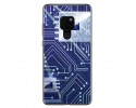 Funda Gel Tpu para Huawei Mate 20 Diseño Circuito Dibujos