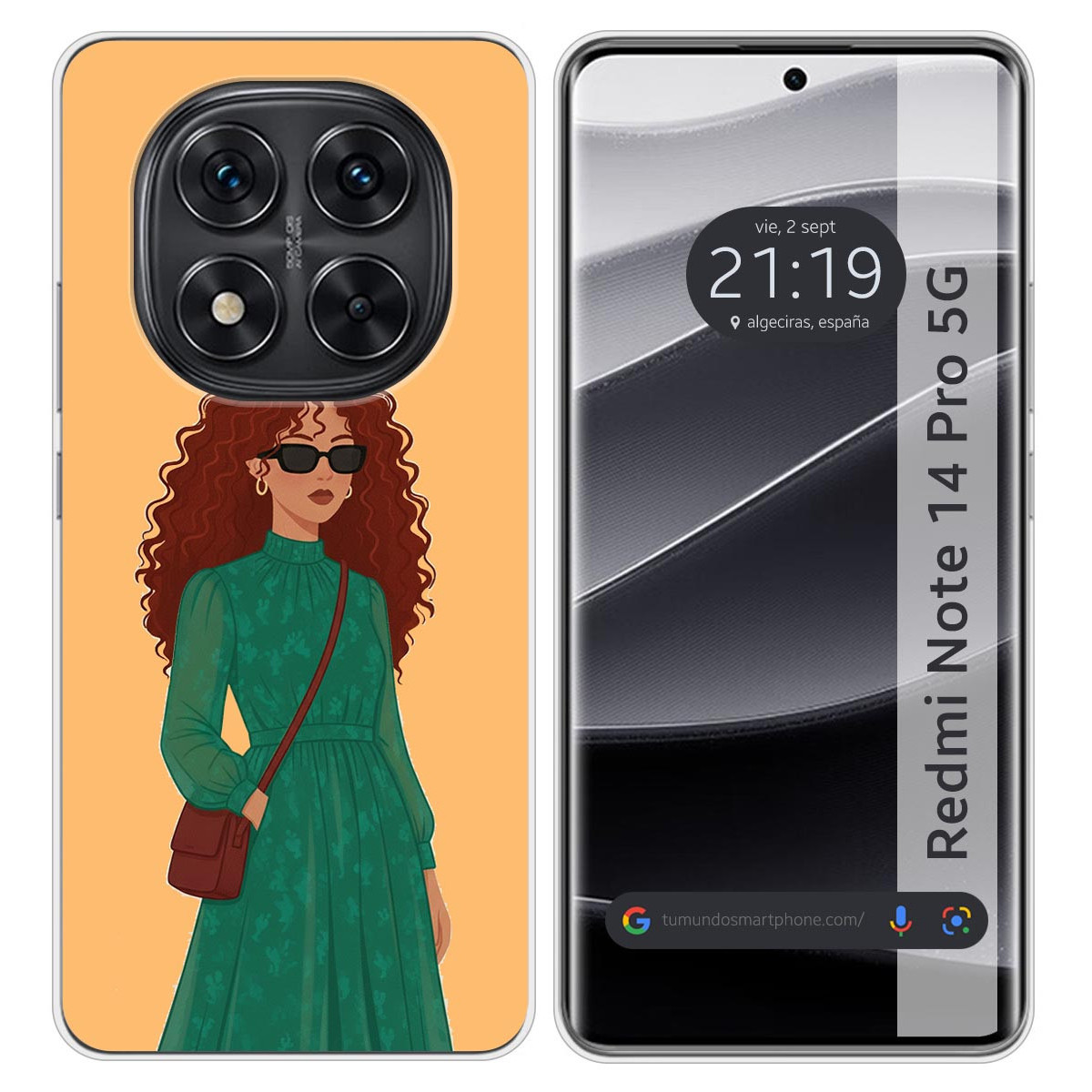 Funda Silicona para Xiaomi Redmi Note 14 Pro 4G...