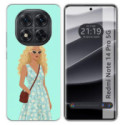 Funda Silicona para Xiaomi Redmi Note 14 Pro 4G diseño Mujer 07 Dibujos