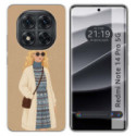 Funda Silicona para Xiaomi Redmi Note 14 Pro 4G diseño Mujer 10 Dibujos