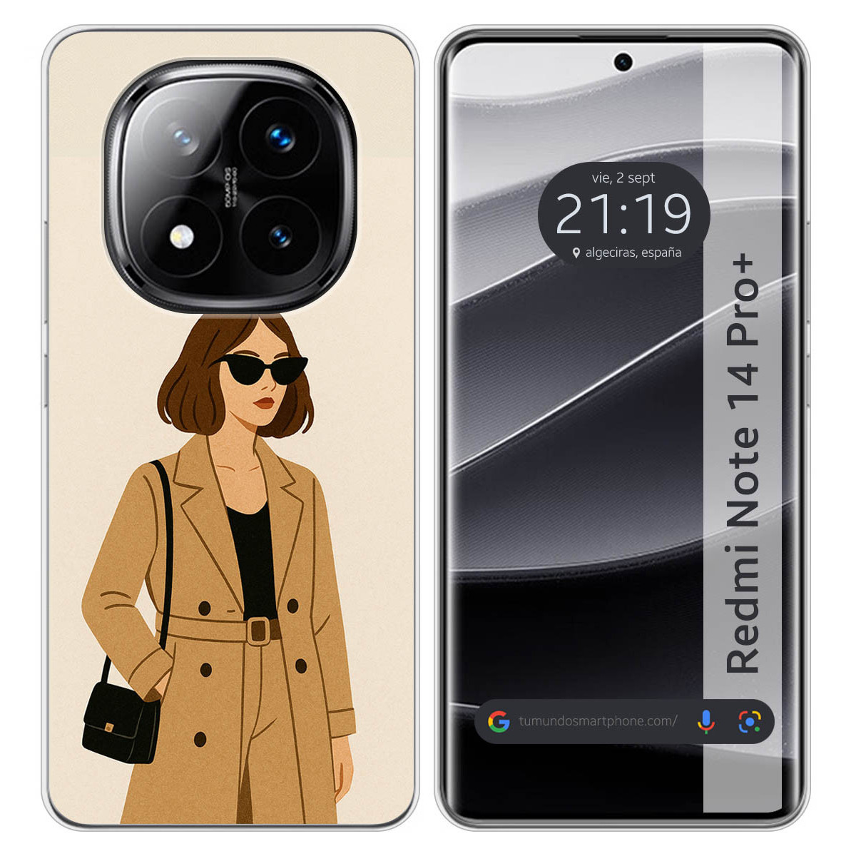 Funda Silicona para Xiaomi Redmi Note 14 Pro+...