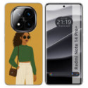 Funda Silicona para Xiaomi Redmi Note 14 Pro+ Plus 5G diseño Mujer 02 Dibujos