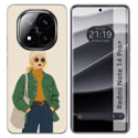 Funda Silicona para Xiaomi Redmi Note 14 Pro+ Plus 5G diseño Mujer 03 Dibujos