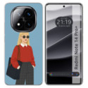 Funda Silicona para Xiaomi Redmi Note 14 Pro+ Plus 5G diseño Mujer 04 Dibujos