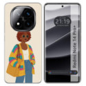 Funda Silicona para Xiaomi Redmi Note 14 Pro+ Plus 5G diseño Mujer 05 Dibujos