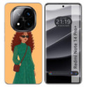 Funda Silicona para Xiaomi Redmi Note 14 Pro+ Plus 5G diseño Mujer 06 Dibujos