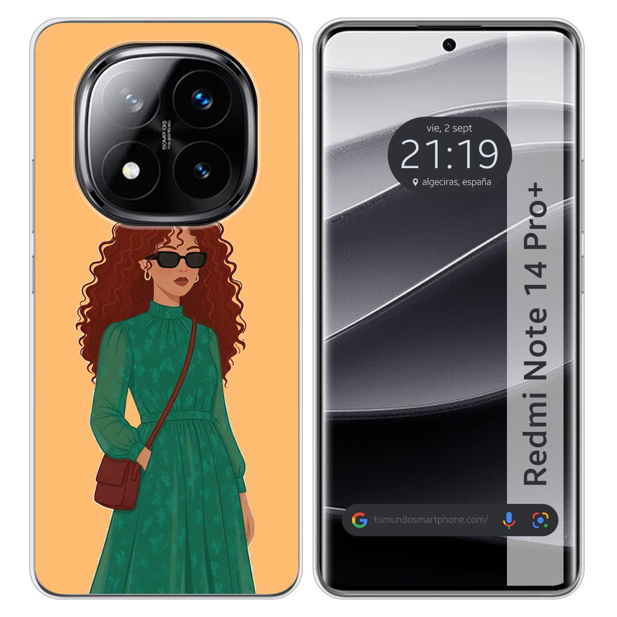 Funda Silicona para Xiaomi Redmi Note 14 Pro+...