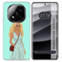 Funda Silicona para Xiaomi Redmi Note 14 Pro+ Plus 5G diseño Mujer 07 Dibujos