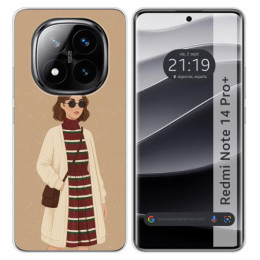 Funda Silicona para Xiaomi Redmi Note 14 Pro+ Plus 5G...