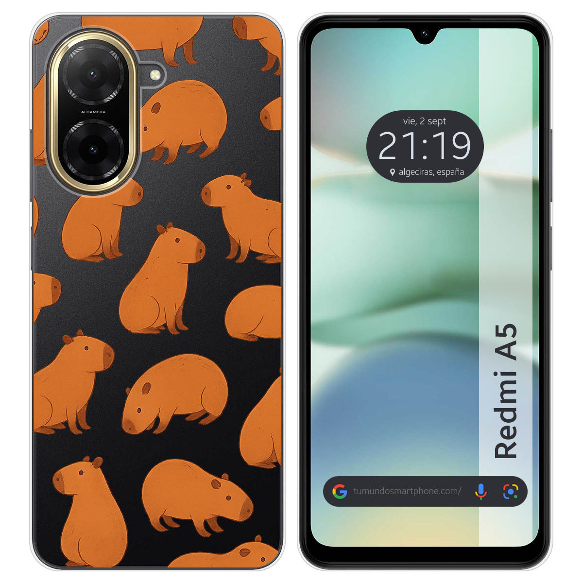 Funda Silicona Transparente para Xiaomi Redmi...