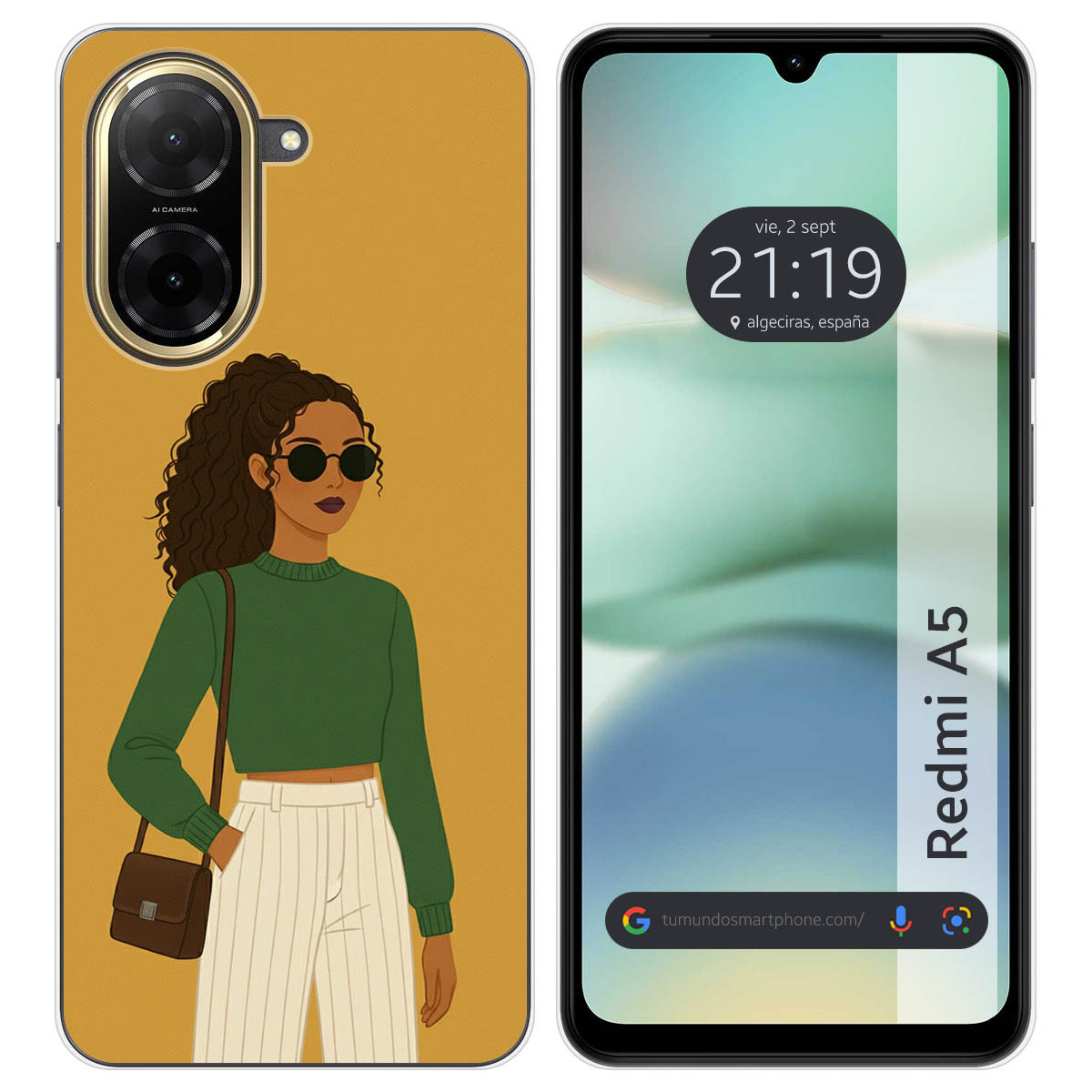 Funda Silicona para Xiaomi Redmi A5 diseño...