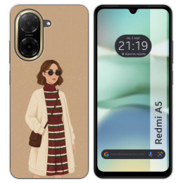 Funda Silicona para Xiaomi Redmi A5 diseño Mujer 09 Dibujos