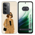 Funda Silicona para Xiaomi Redmi 15 4G / 5G diseño Mujer 01 Dibujos