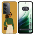 Funda Silicona para Xiaomi Redmi 15 4G / 5G diseño Mujer 02 Dibujos